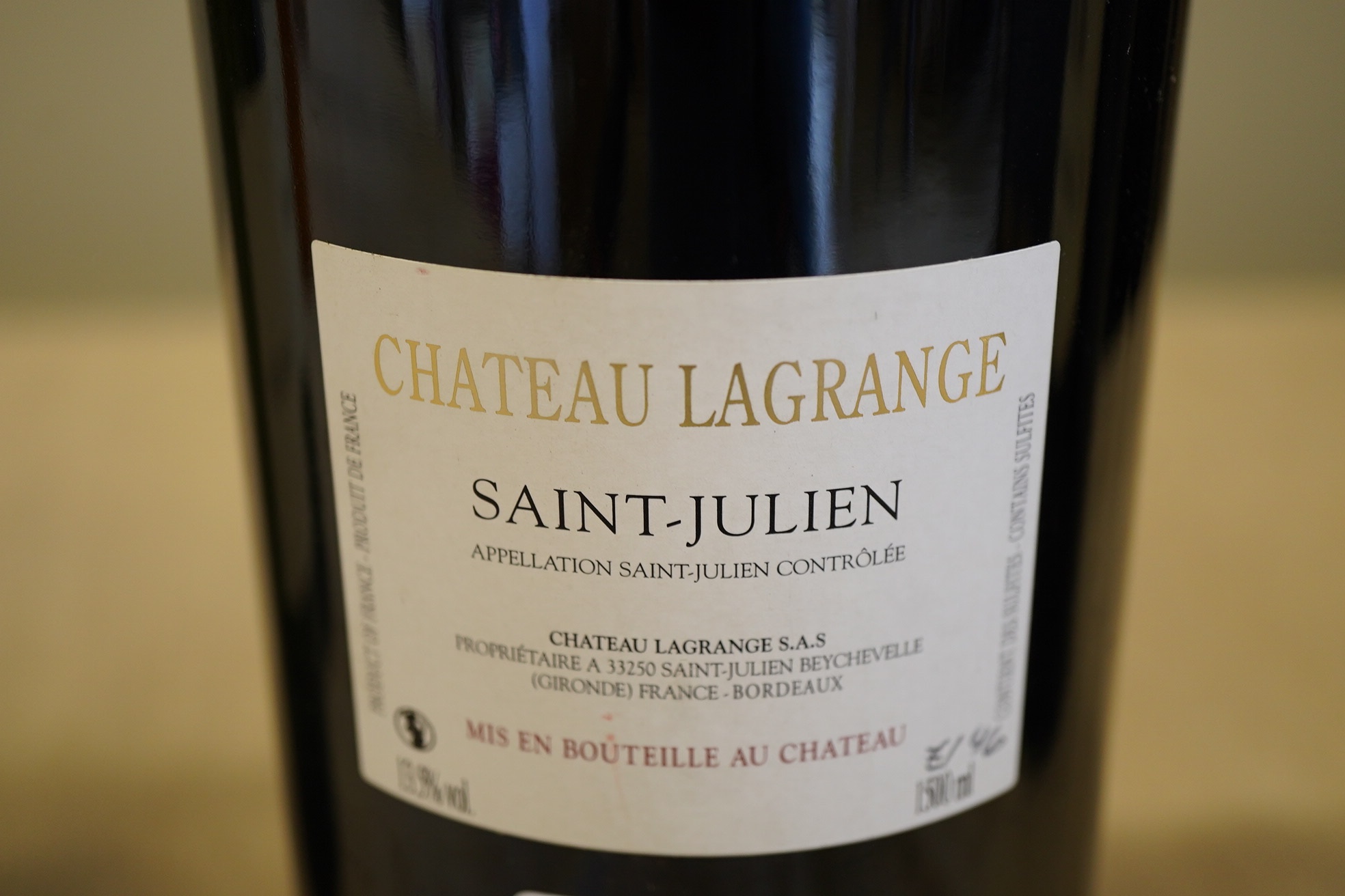 Château Lagrange, 2009